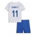 Frankrijk Ousmane Dembele #11 Babykleding Uitshirt Kinderen WK 2022 Korte Mouwen (+ korte broeken)